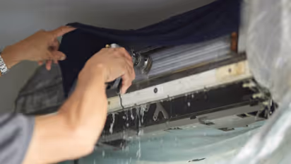 Fix water dripping from Split AC