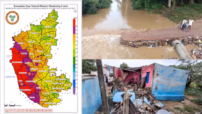 Heavy rain lashes Karnataka, disrupts daily life(File Photo)
