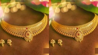 latest 30 gram gold necklace designs for women