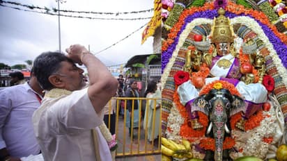 DK Shivakumar defends Chamundeshwari temple remark
