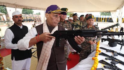Defence Minister Rajnath Singh
