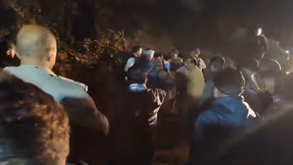 Himachal Pradesh landslide Bus buried