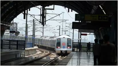Delhi metro station