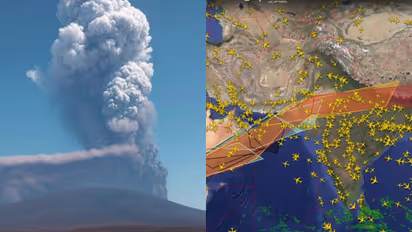 Ethiopia Volcano Eruption Ash