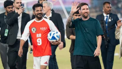Lionel Messi Revanth Reddy