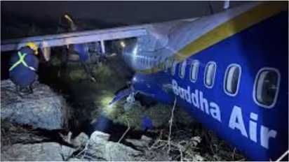 Buddha Air Plane With 55 People Skids Off Runway In Nepal