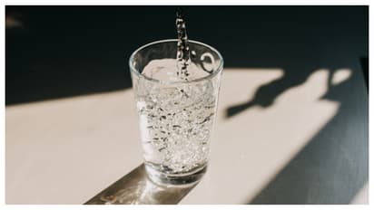 drinking water