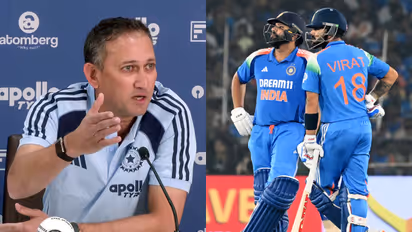 Ajit Agarkar-Virat Kohli-Rohit Sharma