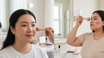 Makeup tips for round wide face