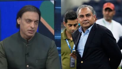 Shoaib Akhtar and Mohsin Naqvi