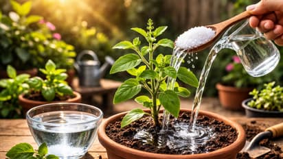 which salt is best for tulsi plant regrowth