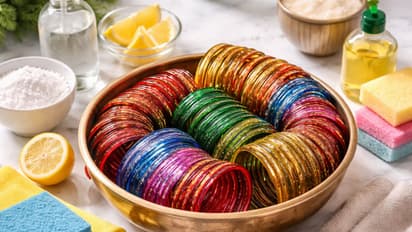 bangle cleaning at home