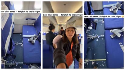 Bangkok To India Flight Mess Video Viral