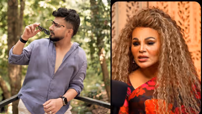 Rakhi Sawant and Adil Khan Durrani