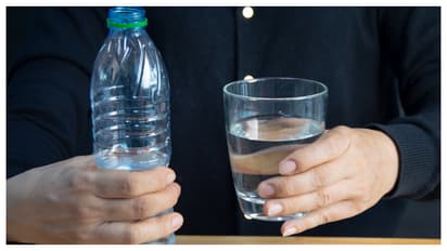 drinking water