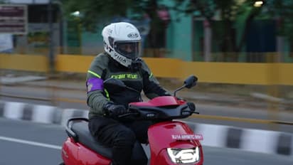 Mangaluru man completes 12,111 km EV scooter ride across India