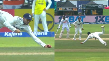 Shubman Gill Catch