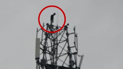 Raichur man climbs mobile tower after girlfriend blocks his number