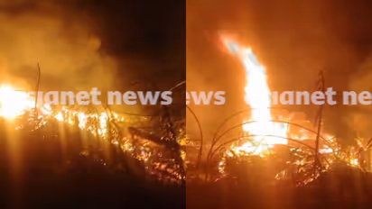 Major Fire Engulfs Three Houseboats in Alappuzha