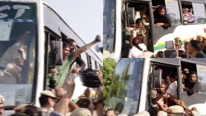 gyanesh kumar resignation demand intensifies as aap and aisf protest in delhi