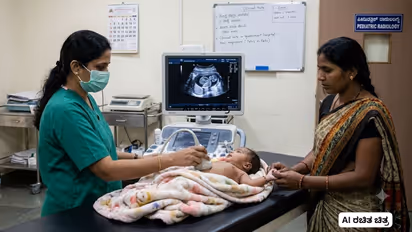 Doctors find a fetus-like structure in a 2-month-old baby in Karnataka