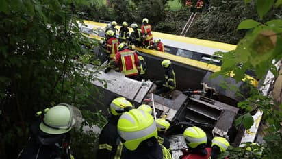 germany train derail