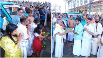 mini truck offered to Guruvayur temple