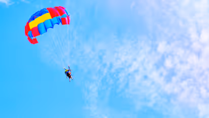 parasailing