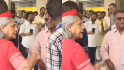 Jaya Bachchan angry video