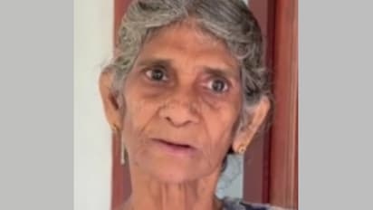 man in red vest snatched elderly woman's chain and fled on stolen scooter