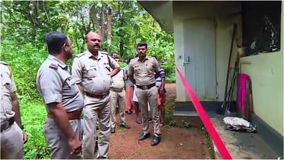 kannur young woman set on fire 