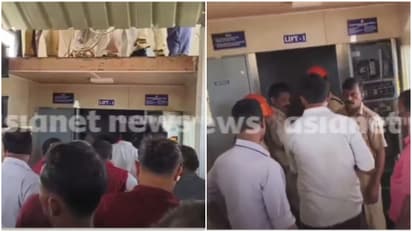 people stuck at Tirur railway station lift