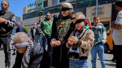 palestine security prisoners protest 