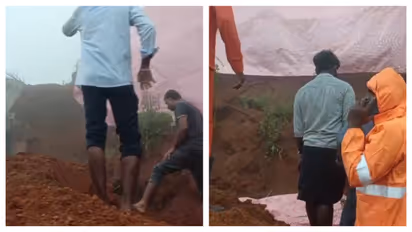 idukki landslide two death