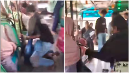 bus driver thrashed by cleaner in Kollam