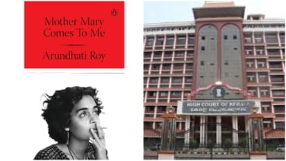 plea agaianst Arundhati Roy's new book cover page smoking without warning in HC 