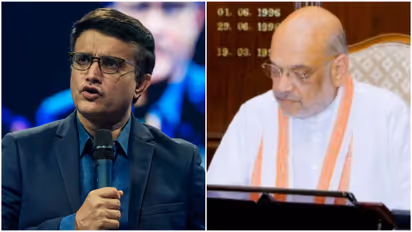 sourav ganguly amit shah