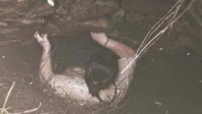 woman fell in well