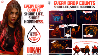 National Voluntary Blood Donation Day lokah team campaign