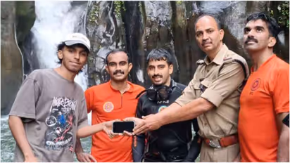 iPhone rescue from waterfall