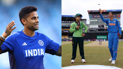 Suryakumar Yadav, Harmanpreet Kaur, and Fatima Sana