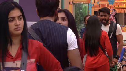 Bigg Boss Jhanvi and Abhishek fight