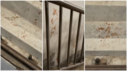  Patna Metro gutka stains