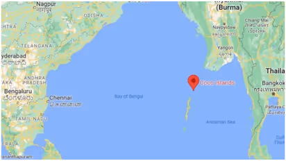 China presence in Coco Islands