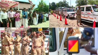 minister kb ganeshkumar flag off