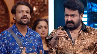 mohanlal questions aneesh in pr row in bigg boss malayaalm season 7