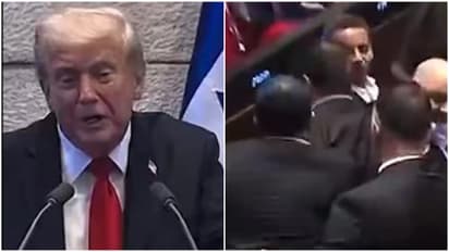 Trump addresses Knesset