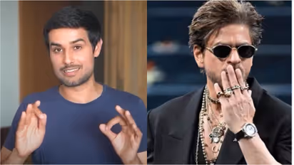  Dhruv Rathee questions Shah Rukh Khan