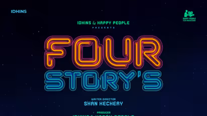 four stories malayalam movie title poster out
