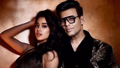 Karan Johar Janhvi Kapoor